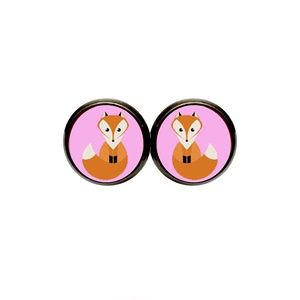 Fox Earrings - Cute Animals